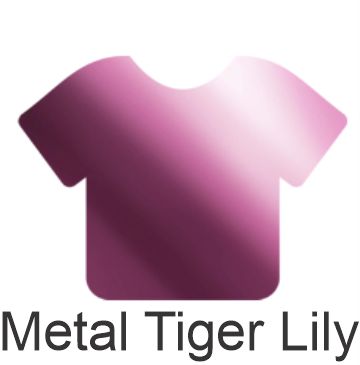 Siser HTV Vinyl METAL #19 Tiger Lily 20" Wide